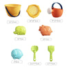 8 PCS / Set Bucket Shovel Beach Toy Set Children Sand Shovel And Water Play Tools