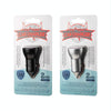 REMAX RCC106 Vitor Series 3.4A Dual USB Interface Car Charger with Digital Display(Silver)