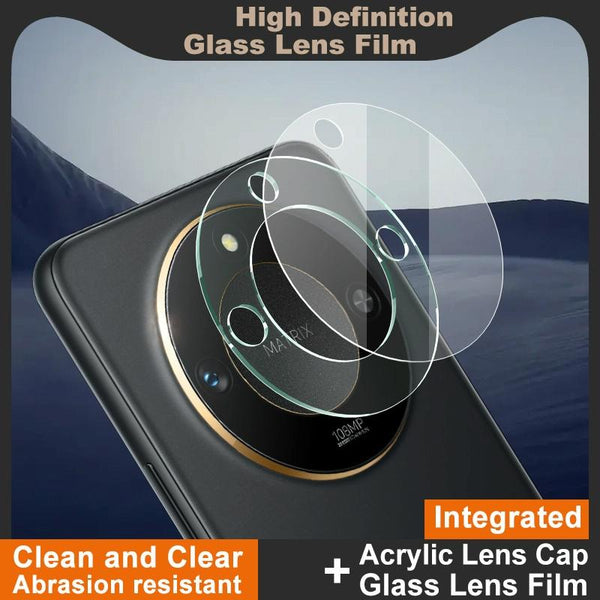 For Honor X60 5G imak Integrated Rear Camera Lens Tempered Glass Film with Lens Cap