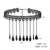 Fringe Lace Gothic Lolita Vintage Necklace,Style: 1557