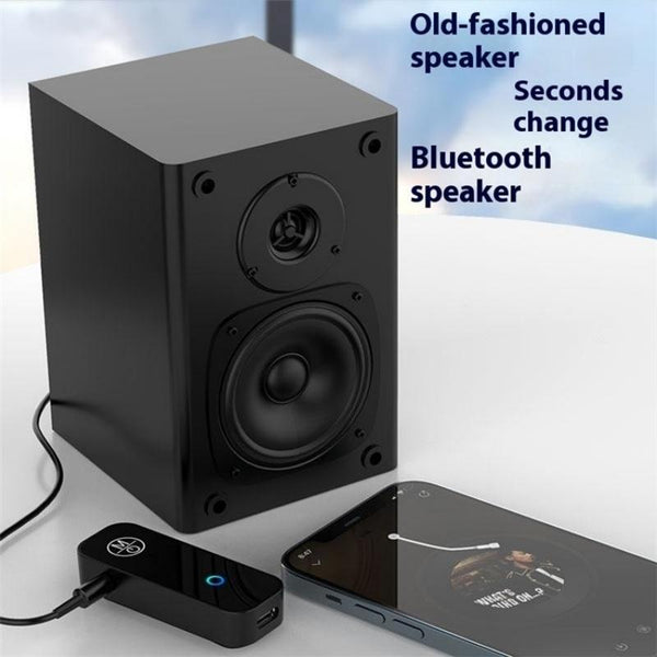 B28 2-In-1 Audio Adapter AUX Connector Bluetooth 5.1 Transmitter Receiver