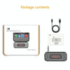 Doosl DSER116 Multifunctional Car FM Transmitter Wireless Music Receiver with 3.5mm Jack & LCD Display, Support Hands-free Call(Black)