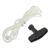 Lawn Mower Chainsaw Trimmer Universal Recoil Pull Start Handle with Rope Cord, Rope Length:5m