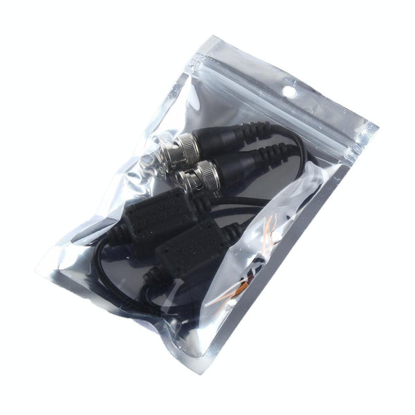 2x HD-CVI/TVI/AHD Video Balun - Passive, Waterproof