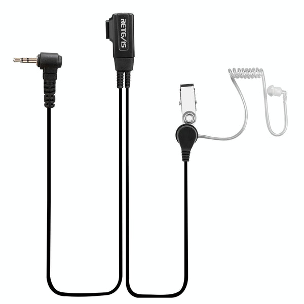 RETEVIS C2007A 2.5mm Air guidance Covert Earphone Walkie Talkie for RT388 / RT628 / RT49 / RT649 / RT38 / RT638