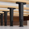 20-37cm Adjustable Underbed Beam Support Holder Retractable Furniture Booster Bracket
