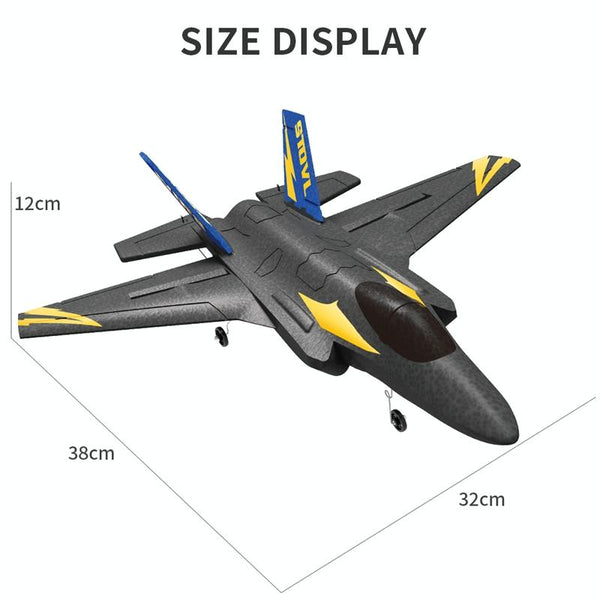 Z-57 4-channel Remote Control Stunt Tumbling Aircraft Glider Fixed-wing Foam Aircraft Model Single Battery