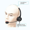 VT200 Single Ear Telephone Headset Operator Headset With Mic,Spec: 3.5mm Double Plug With Tuning