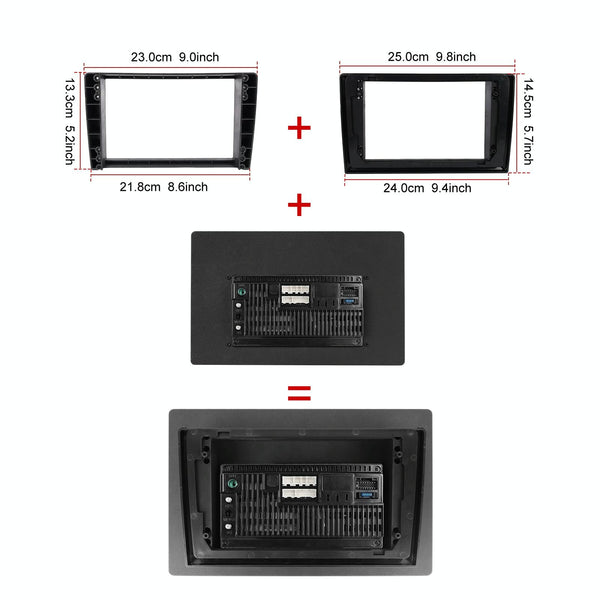 13.1 inch 4+64G Android Large Screen Navigator With Universal Map APK / Carplay / Reverse Car Image(Standard)