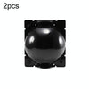 2pcs Plants Growth High Pressure Box Spherical Root Controller Grafting Root Cases, Model: M Black 80mm