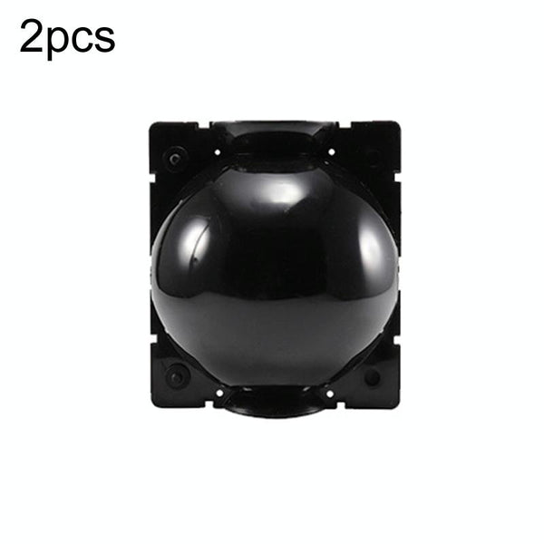 2pcs Plants Growth High Pressure Box Spherical Root Controller Grafting Root Cases, Model: M Black 80mm