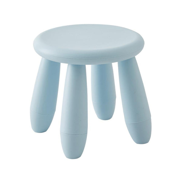 Colorful Children Stool Chair Baby Stool Plastic Kindergarten Stool(Light blue)