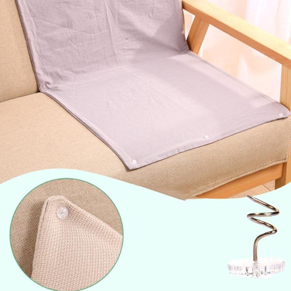 20pcs /Box Twist Nails Transparent Spiral Nails Sofa Cushion Bed Sheet Skirt Fixer(Round)