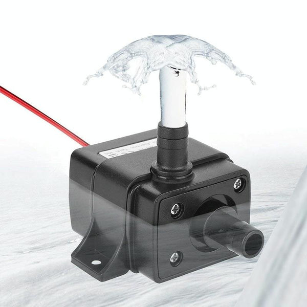 DC12V Solar Micro Brushless Cold Water Circulating Fountain Water Pump, Model: QR30E