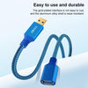 Printer / Hard Disk USB 3.0 Male to Female Extension Cable, Length:1m(Blue)