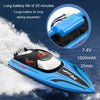 812 High-Speed RC Boat Large Horsepower Speedboat Long Endurance Waterproof Boys Water Toy Single Battery(Orange)