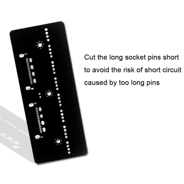 PWM Fan Hub Computer CPU Fan Extender(Big 4Pin Interface)