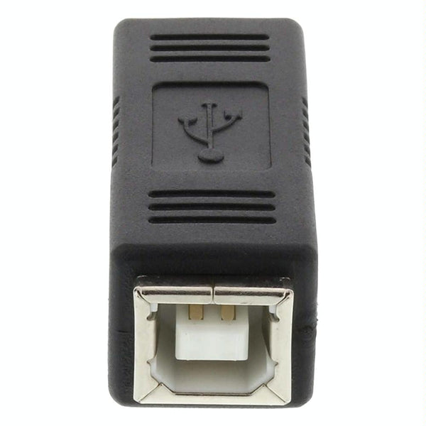 USB 2.0 BF to BF Adapter(Black)