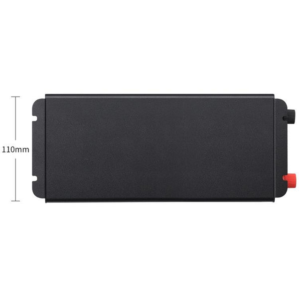 24V-220V XUYUAN 6000W Car Inverter LED Colorful Atmosphere Light 4 USB Charging Converter Charger