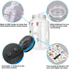 Digital Display Counting Piggy Bank With Lock, Currency: US Dollar