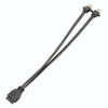 80cm Motherboard USB3.0 Panel Cable Front 19Pin To Dual-Port A Female Data Flat Cable