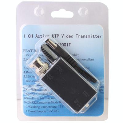 UTP Video Transmitter Balun 2200m CCTV CAT5/6 PAL/NTSC/SECAM