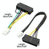 For Acer 24P To 6P ATX Power Supply Motherboard Conversion Cable, Model: Set Net 30cm