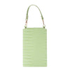 Stone Texture Card Holder Mobile Phone Bag with Short Strap(Green)