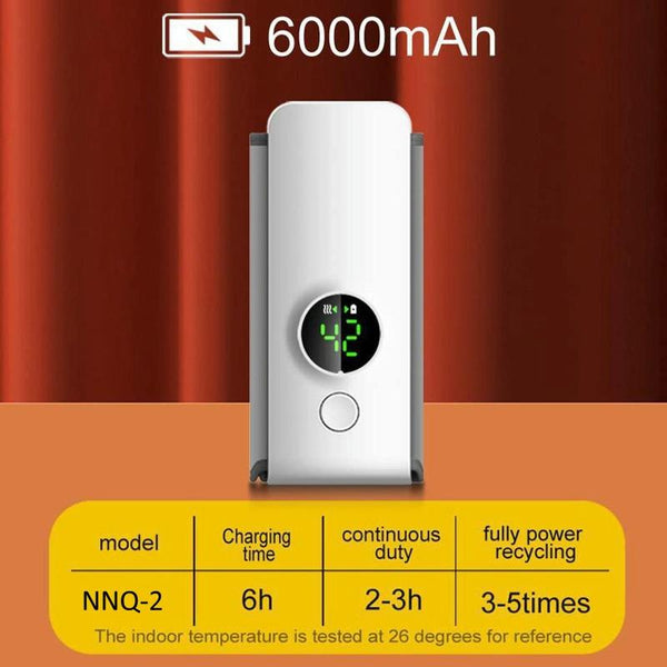 18W 6000mAh Baby Bottle Warmer With Digital Display 6 Levels Temperature Adjustment NNQ-2