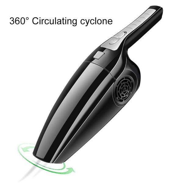 Eighth Generation Car Vacuum Cleaner 120W Wet and Dry Dual-use Strong Suction(Black)