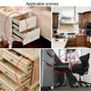 4 inch 10cm Thickened Three Sections Ball Slide Mute Drawer Track Rail