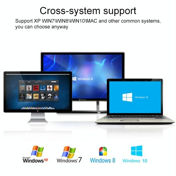 DY-B046 2 In 4 Out USB 2.0 Sharing Switch USB Flash Printer Adapter