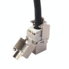 CAT6 Module Class 6 Zinc Alloy Shield Mother Block 1208XHC6