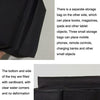 SF001 Oxford Cloth Sofa Armrest Hang Bag Household Storage Bag(Coffee)