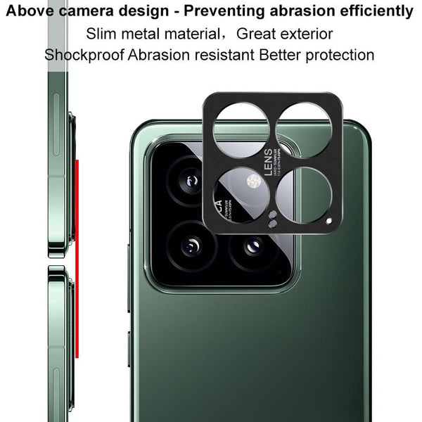 For Xiaomi 14 5G IMAK Metal Camera Lens Protector Cover