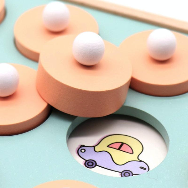 Children Early Education Educational Toys Wooden Memory Chess Intelligence Development Toys(Number and Letter)