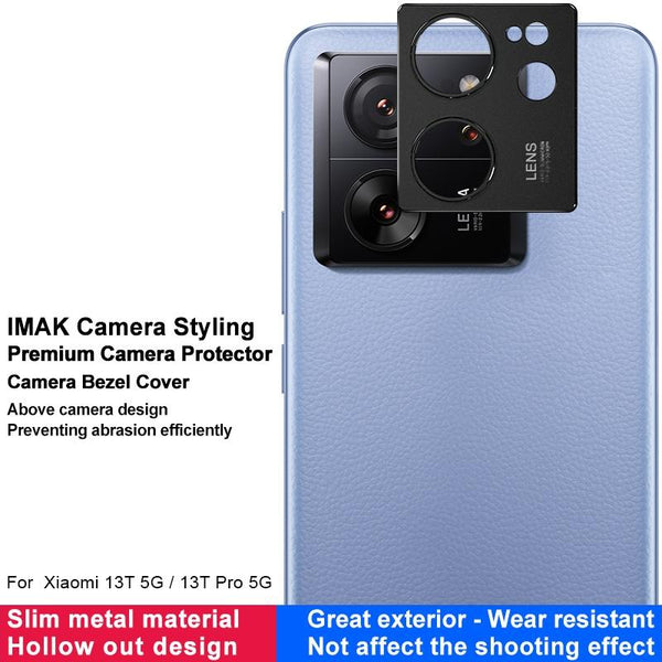 For Xiaomi 13T 5G/13T Pro 5G IMAK Metal Camera Lens Protector Cover