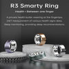 R3 SIZE 18 Smart Ring, Support Heart Rate / Blood Oxygen / Sleep Monitoring(Gold)