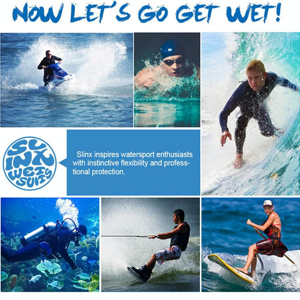 SLINX 1702 3mm Neoprene Non-slip Warm Diving Socks, Size: XL