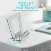 Acrylic Record Book Storage Display Stand(Transparent)