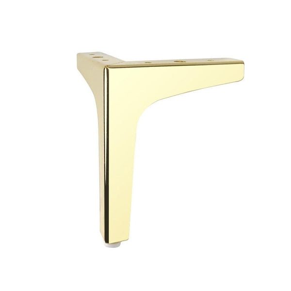 LH-J0016 Metal TV Cabinet Sofa Leg, Height: 10cm(Titanium)