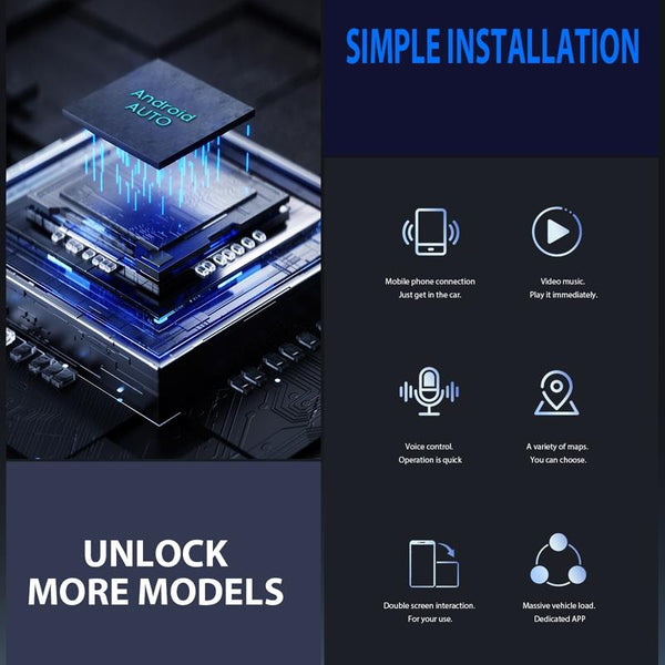 For IOS Car Carplay Box Wired to Wireless Bluetooth Adapter