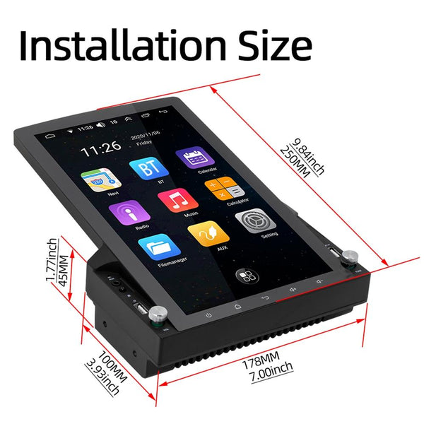 D110 Car Android Navigation Machine Support Mobile Phone Interconnection / Steering Wheel Control