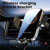 X12 Car Air Vent Touch Sensing Wireless Phone Charger Holder(Silver)