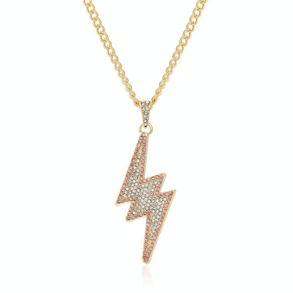 N2106-19 Lightning Exaggerated Hip Hop Style Necklace Collarbone Chains