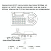 PTZ Controller Keyboard Joystick RS485 PELCO-D/P for CCTV (US)