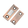 Punch-Free Invisible Cabinet Door Magnetic Suction Launcher Door Suction Double Magnet Sliding Door Suction(Red Bronze)