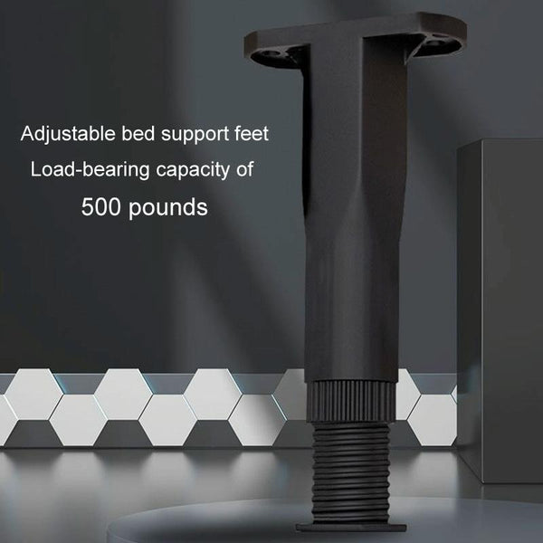 20-37cm Adjustable Underbed Beam Support Holder Retractable Furniture Booster Bracket