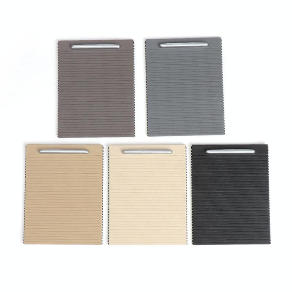 Car Center Console Water Cup Holder Cover Trim for Volkswagen Magotan / CC / Passat, Left Driving(Beige)