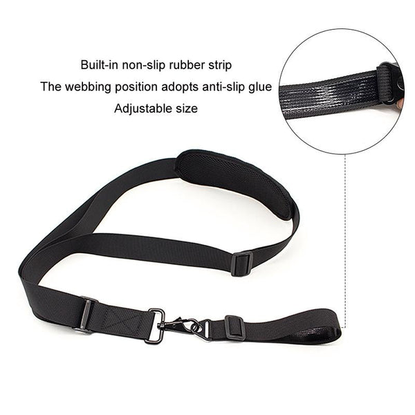 Household Lawn Mower Adjustable Fixed Straps, Specification: Silver Metal Buckle